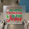 Christmas Is For Jesus | DTF Transfer Ready to Press | Holly Jolly Heat Transfer