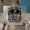 Stay Salty Christian Cowgirl | DTF Transfer Ready to Press | Western Heat Transfer