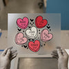 Bible Verse Candy Hearts | DTF Transfer Ready to Press | Christian Heat Transfer