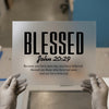 Blessed John 20:29 | DTF Transfer Ready to Press | Scripture Heat Transfer