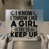 Golf Girl Power | DTF Transfer Ready to Press | Humorous Heat Transfer
