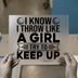 Golf Girl Power | DTF Transfer Ready to Press | Humorous Heat Transfer