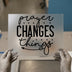 Prayer Changes Things | DTF Transfer Ready to Press | Motivational Heat Transfer