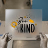 Bee Kind Sunflower & Bee | DTF Transfer Ready to Press | Motivational Heat Transfer