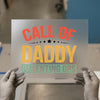 Call of Daddy Parenting Ops | DTF Transfer Ready to Press | Retro Heat Transfer
