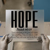Hope Isaiah 40:31 Quote | DTF Transfer Ready to Press | Christian Heat Transfer