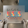 What a Friend We Have in Jesus | DTF Transfer Ready to Press | Retro Religious Heat Transfer