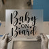 Baby On Board Hearts | DTF Transfer Ready to Press | Script Heat Transfer