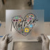 Mother Heart Word Art | DTF Transfer Ready to Press | Vibrant Heat Transfer