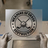 Weapons of Grass Destruction Golf | DTF Transfer Ready to Press | Humorous Golf Heat Transfer