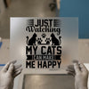 Cat Lover Quote | DTF Transfer Ready to Press | Pet Parent Heat Transfer
