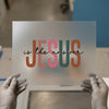 Jesus Is The Answer Quote | DTF Transfer Ready to Press | Faith Heat Transfer