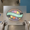 Hustle Hard Pray Harder | DTF Transfer Ready to Press | Motivational Heat Transfer