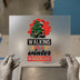 Walking in a Winter Wonderland | DTF Transfer Ready to Press | Holiday Heat Transfer