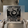 Photography Chose Me | DTF Transfer Ready to Press | Retro Camera Heat Transfer
