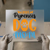 Great Pyrenees Dog Mom | DTF Transfer Ready to Press | Pet Lover Heat Transfer
