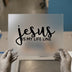 Jesus Is My Life Line | DTF Transfer Ready to Press | Scriptural Heat Transfer