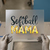 Softball Mama Script DTF Transfer Ready to Press | Sports Mom Heat Transfer