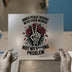 Inner Peace Not My Problem | DTF Transfer Ready to Press | Skeleton Hand Heat Transfer