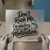 Don't Rush Me Motivation | DTF Transfer Ready to Press | Humorous Heat Transfer