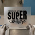 Jesus Is My Superhero | DTF Transfer Ready to Press | Christian Heat Transfer