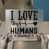 I Love Tiny Humans DTF Transfer | Ready to Press | Pediatric Nurse Heat Transfer