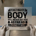 Inspiring Gym Motivation DTF Transfer | Ready to Press | Fitness Heat Transfer