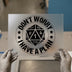 Don't Worry I Have A Plan | DTF Transfer Ready to Press | D&D Dice Heat Transfer