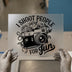 I Shoot People for Fun Camera | DTF Transfer Ready to Press | Photography Heat Transfer