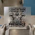 Gamer 'Enjoy My Presence' | DTF Transfer Ready to Press | Retro Gaming Heat Transfer
