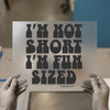 Fun Sized Quote | DTF Transfer Ready to Press | Retro Groovy Heat Transfer