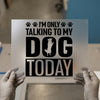 Dog Lover Quote | DTF Transfer Ready to Press | Retro Style Heat Transfer