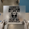 Cat Nap Humor | DTF Transfer Ready to Press | Retro Cool Heat Transfer
