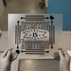 Intention Is Everything | DTF Transfer Ready to Press | Motivational Heat Transfer