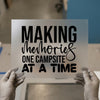 Making Memories One Campsite At A Time | DTF Transfer Ready to Press | Adventure Heat Transfer
