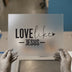 Love Like Jesus Quote | DTF Transfer Ready to Press | Christian Heat Transfer