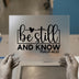 Be Still And Know Psalm 46:10 | DTF Transfer Ready to Press | Scriptural Heat Transfer
