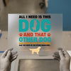 Dog Lover Quote DTF Transfer | Ready to Press Heat Transfer | Pet Owner Style