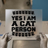 Cat Person Quote & Kittens | DTF Transfer Ready to Press | Fun Pet Lover Heat Transfer
