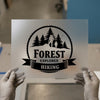 Forest Explorer Hiking DTF Transfer Ready to Press | Outdoor Adventure Heat Transfer