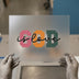 God Is Love Script | DTF Transfer Ready to Press | Retro Collegiate Heat Transfer