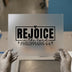 Rejoice In The Lord Philippians 4:4 | DTF Transfer Ready to Press | Scriptural Heat Transfer