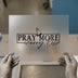 Pray More Worry Less | DTF Transfer Ready to Press | Inspirational Heat Transfer