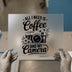 Coffee Camera Quote | DTF Transfer Ready to Press | Vintage Heat Transfer