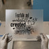 Fearfully & Wonderfully Created | DTF Transfer Ready to Press | Inspiring Heat Transfer