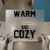 Warm and Cozy Mountains | DTF Transfer Ready to Press | Outdoor Heat Transfer