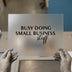 Busy Doing Small Business Stuff | DTF Transfer Ready to Press | Entrepreneur Heat Transfer