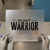 Prayer Warrior | DTF Transfer Ready to Press | Motivational Heat Transfer