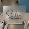 Salty Matthew 5:13 Script | DTF Transfer Ready to Press | Christian Heat Transfer