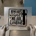 By His Wounds We Are Healed | DTF Transfer Ready to Press | Christian Heat Transfer